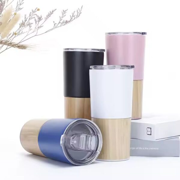 Eco Friendly Double-Layer 304 Stainless Steel 600ml Vacuum Car Cup Coffee Mug - Image 3