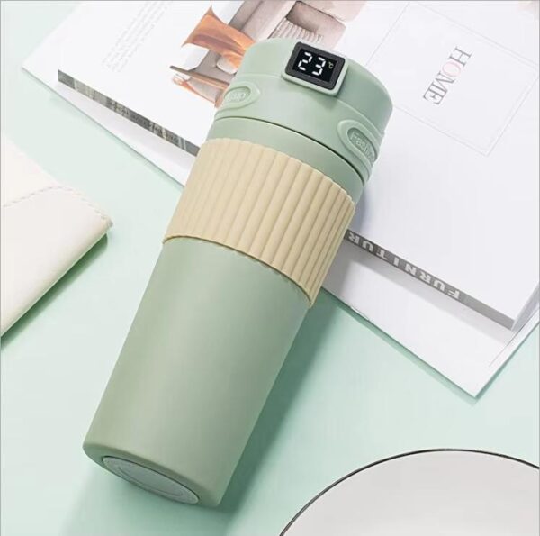 New Stainless Steel Intelligent Temperature Display Vacuum Cup Portable Insulation Water Bottle Led Smart Car Tumbler - Image 3