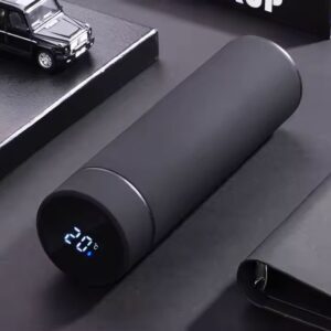 Stainless Steel Thermo Digital Tumbler Mugs Insulated Temperature Flask Smart Led Thermo Water Bottle With Temperature Display