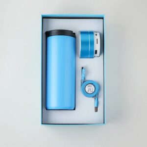 Corporate Gift Set 2 in 1 Water Bottle With Bluethooth Speaker Gift Set